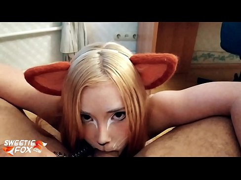 ❤️ Кіцуне ковтає член і кончить в рот ☑ Порно на uk.28films.ru ❌❤